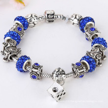 2015 Fashion Christmas Handmade Charms Fit European Style Friendship Bracelets Wholesale